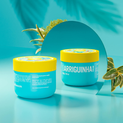 Barriguinha Cream: Creme Redutor de medidas | Creme Firmador - Com Mentol 200g